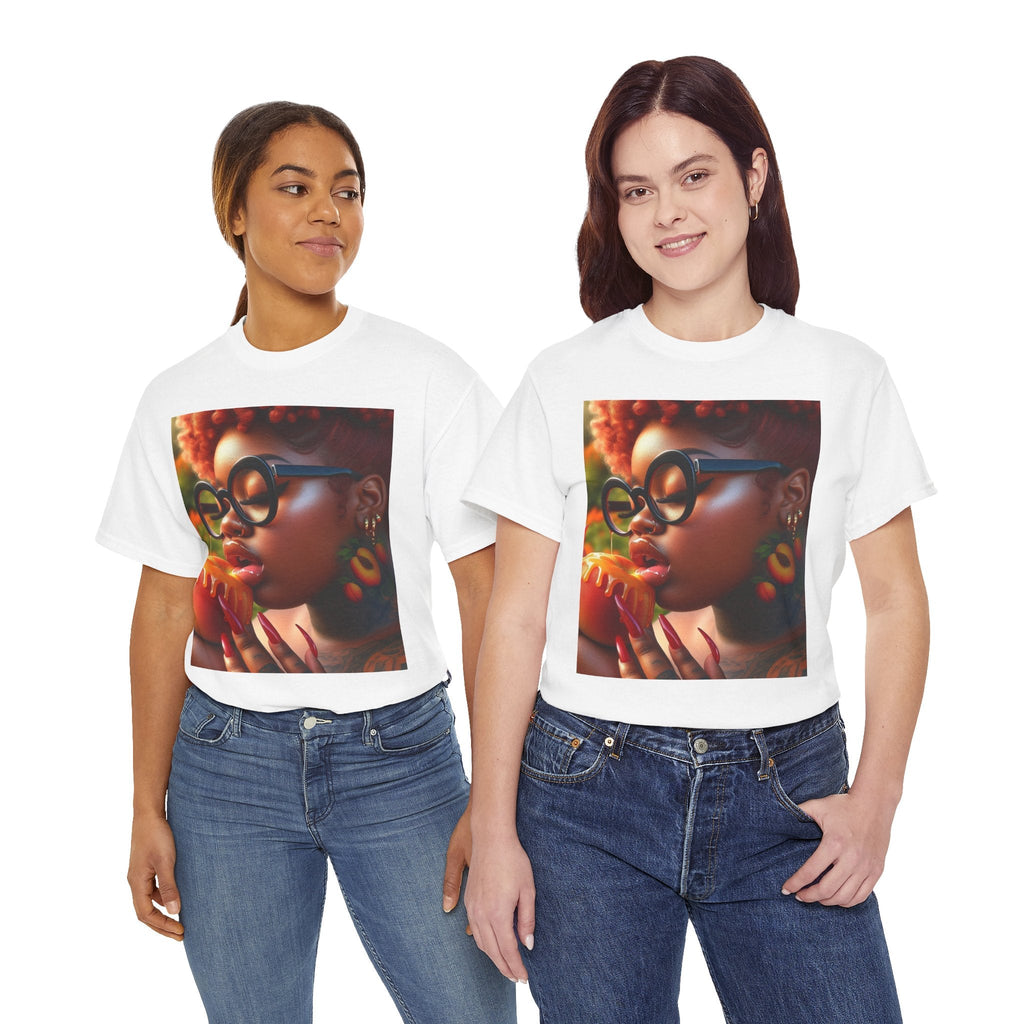 “Georgia Peach” Cotton Graphic Tee