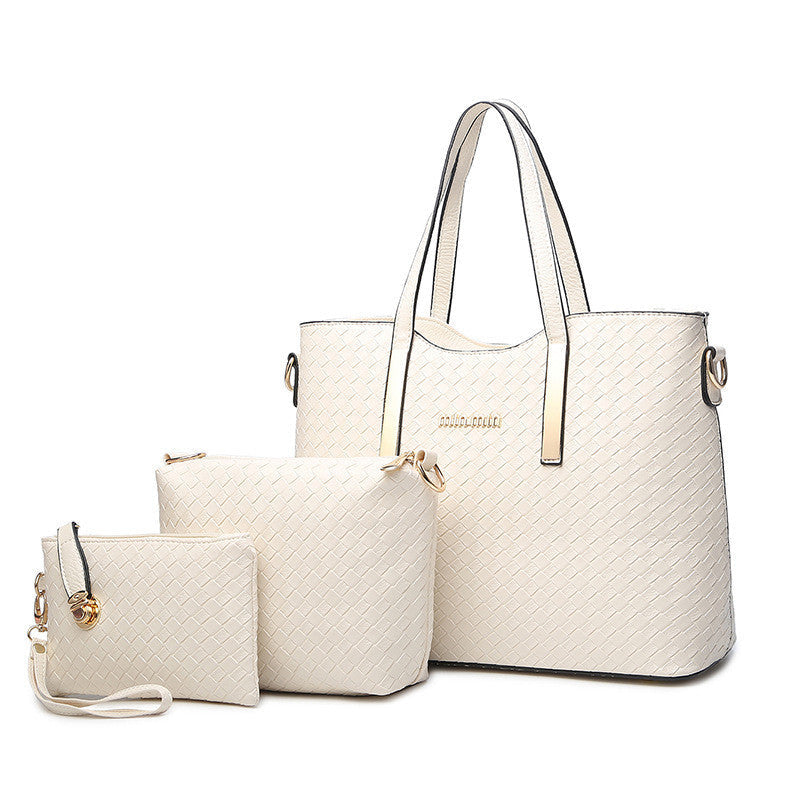 The Versatile Trio - 3-Piece PU Leather Handbag Set
