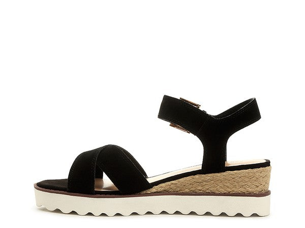 CASA  WEDGE SANDALS