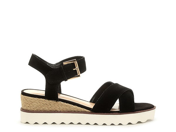CASA  WEDGE SANDALS