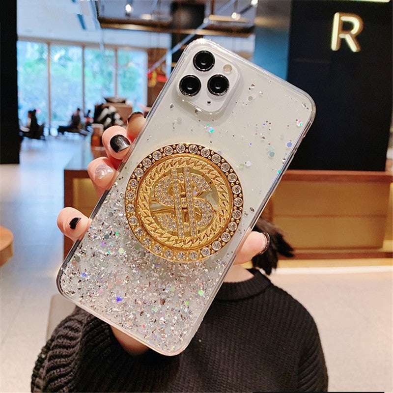 RAMODO "Midas Touch" 3D Diamond Dollar Turnplate Phone Case