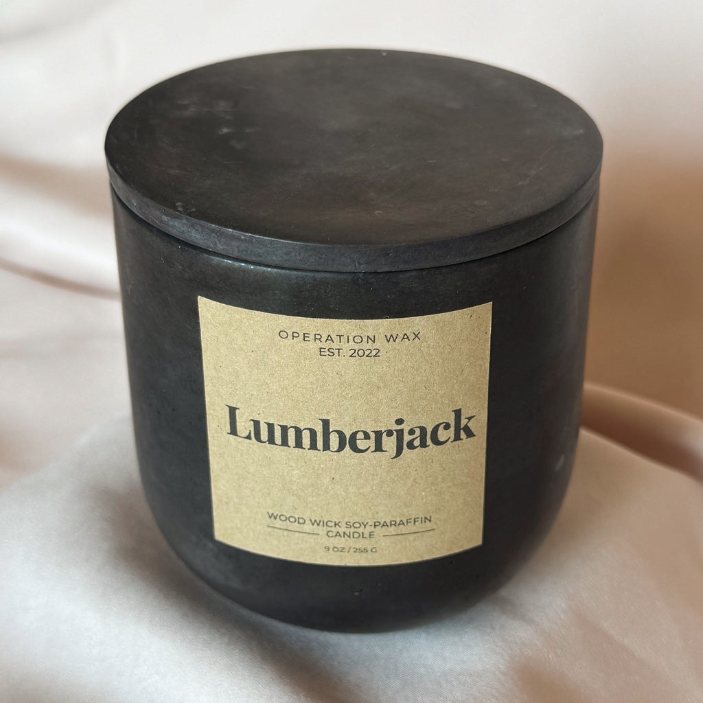 Lumberjack Candle