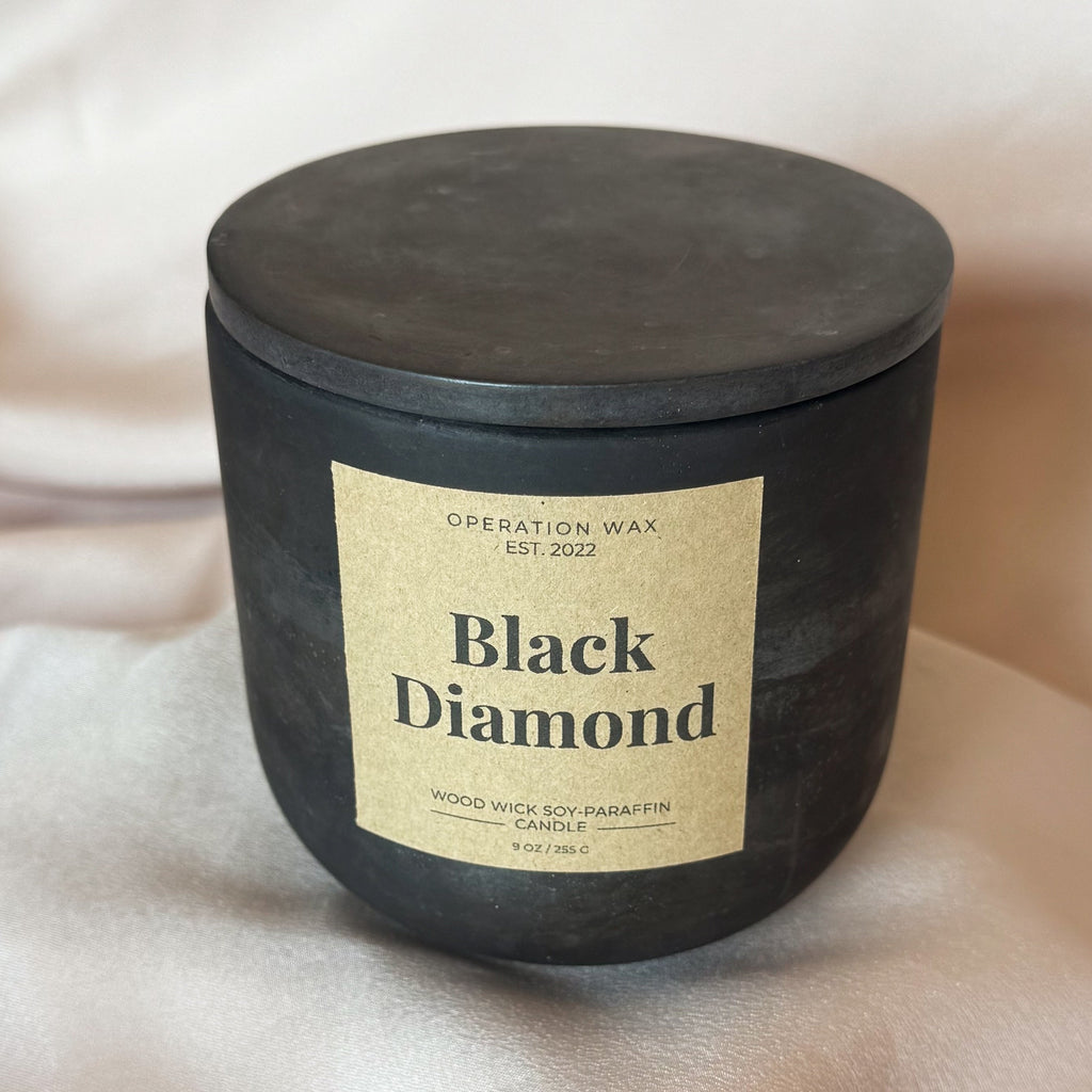 Black Diamond Candle