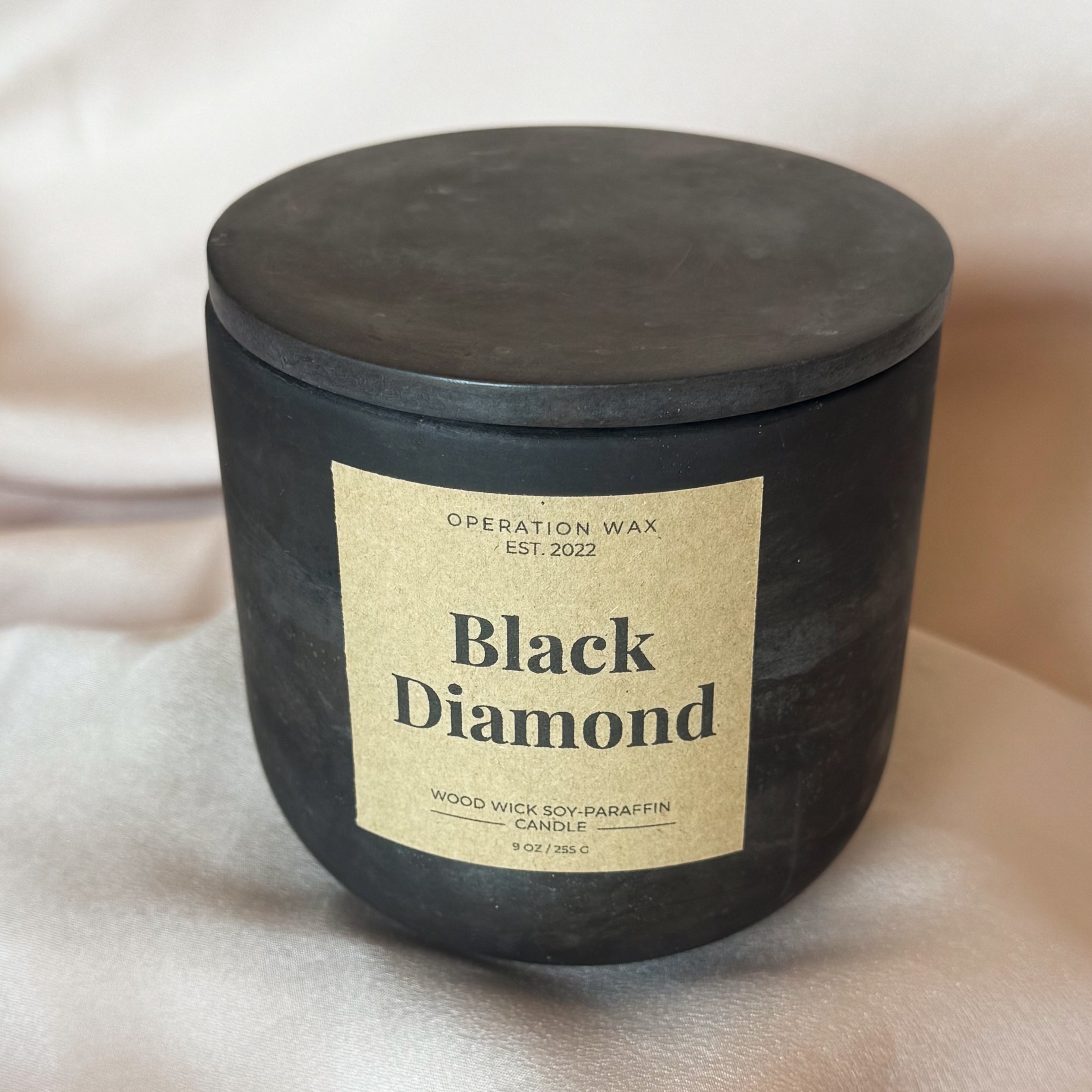 Black Diamond Candle