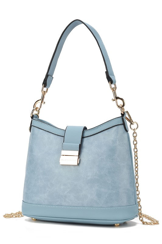 “Pilar” Vegan Leather Shoulder Bag