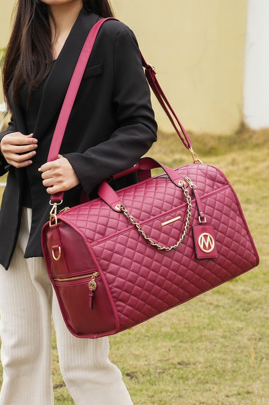 MKF Lexie Vegan Leather Women Duffle