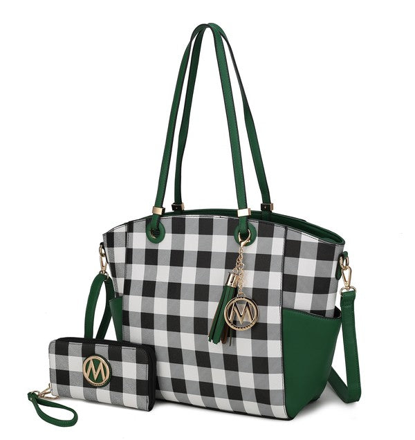 Karlie Tote Bag with Wallet by Mia K