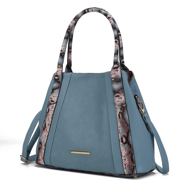 MKF Kenna Snake embossed Tote Bag