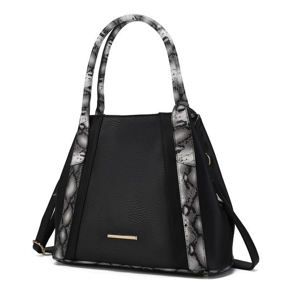 MKF Kenna Snake embossed Tote Bag