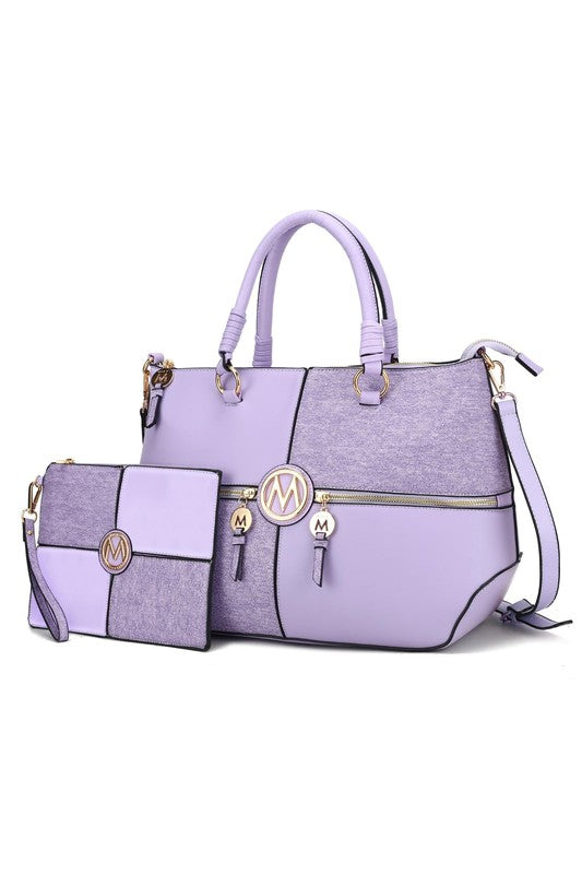 MKF Maji Women's Satchel Bag & wristlet