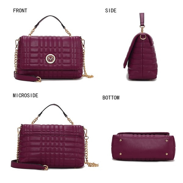 MKF Lola Quilted Women Shoulder Bag