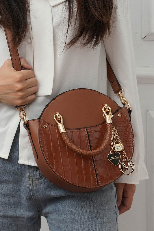 Nobella Croco Crossbody by Mia K
