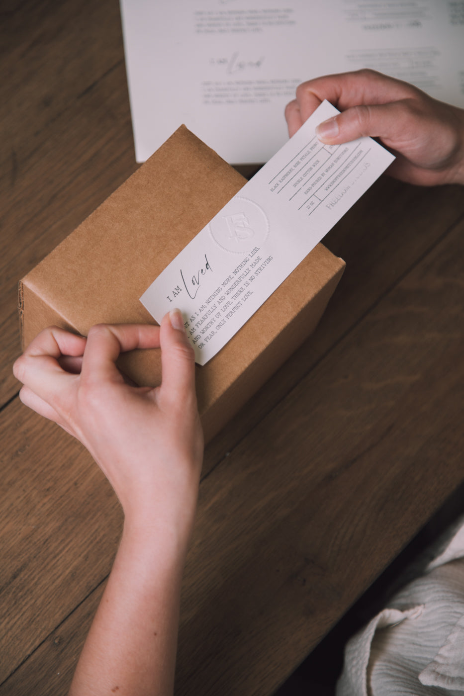 I AM Loved 22 oz Concrete Candle