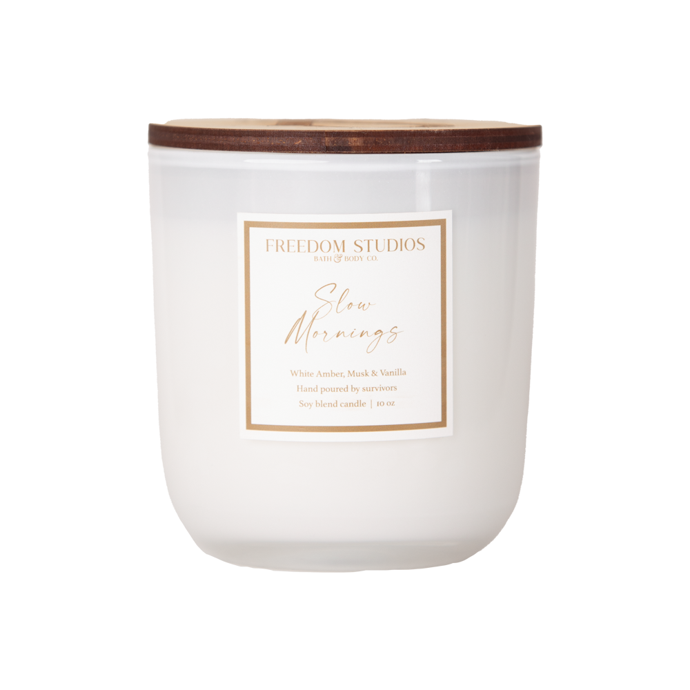 Slow Mornings 10 oz Candle