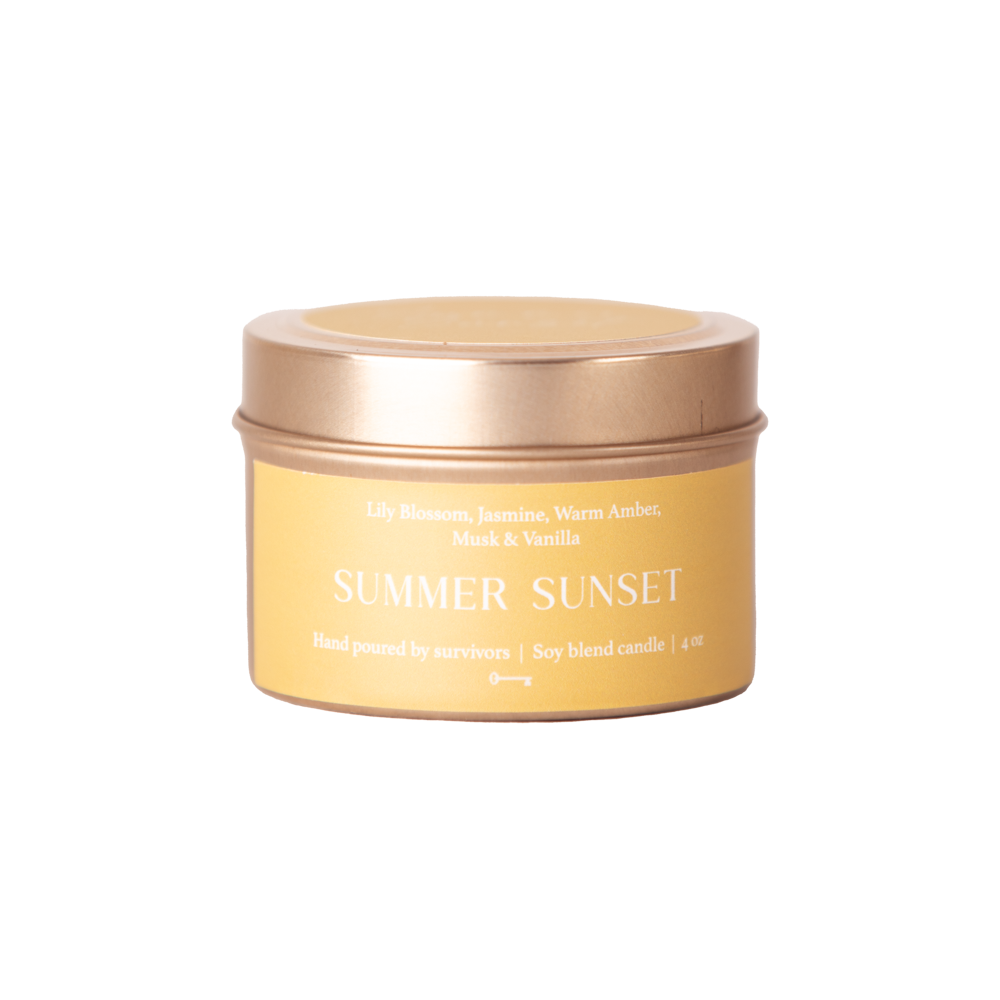 Summer Sunset 4 oz Candle