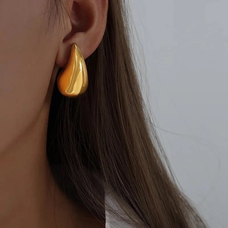 Large Teardrop Earrings