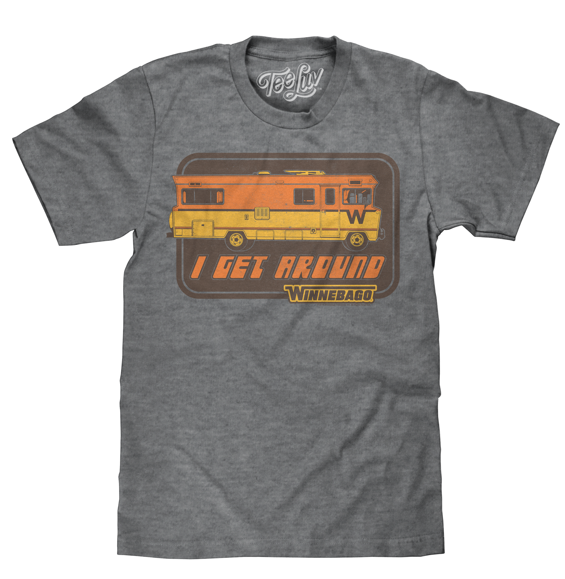 Winnebago "I Get Around" T-Shirt - Gray