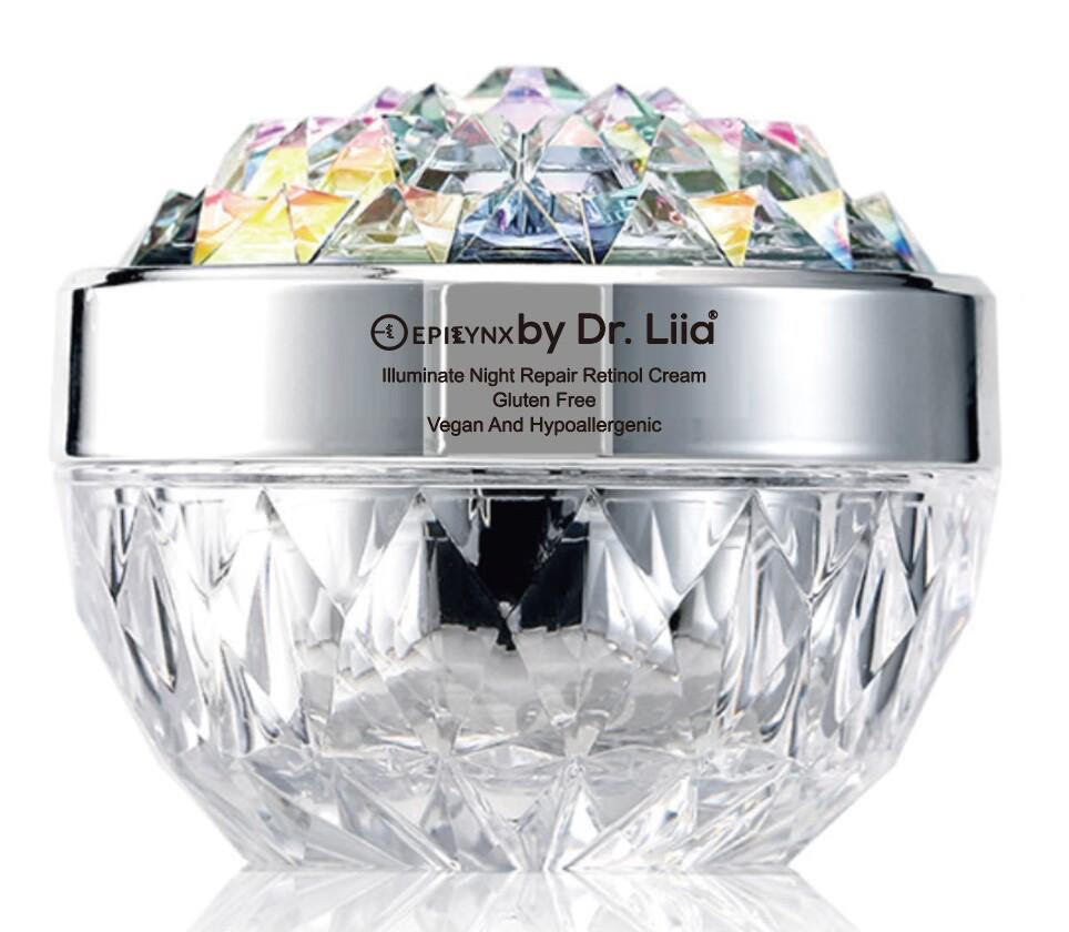 Retinol Anti-Aging Night Moisturizer – Gluten-Free, Vegan Cream for Radiant, Youthful Skin