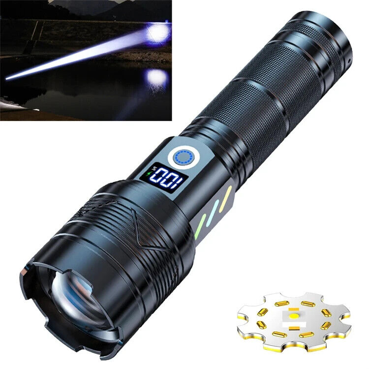 Blazer 5000 Tactical Flashlight & 30W Powerbank, Military-Grade, 950,000 LM