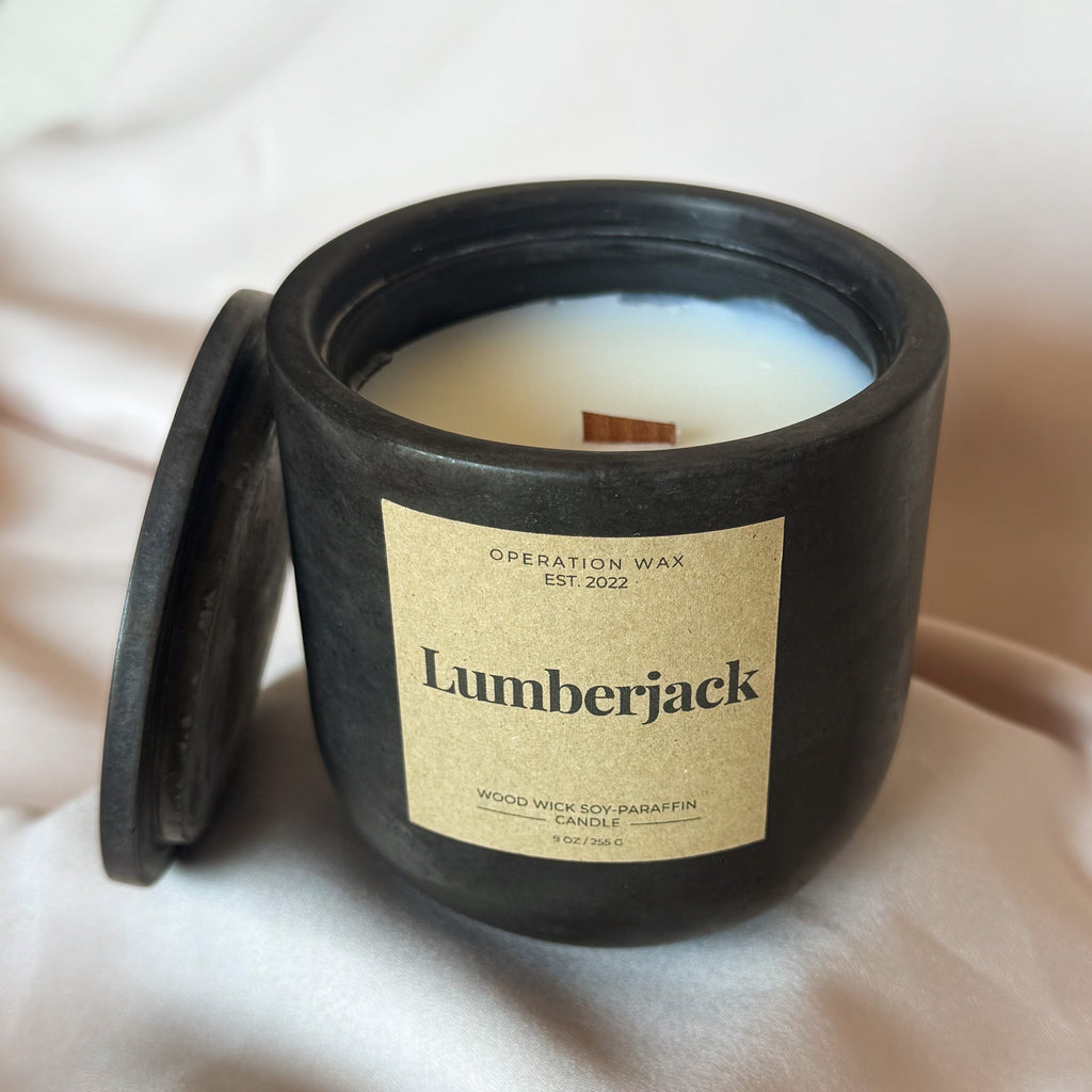 Lumberjack Candle