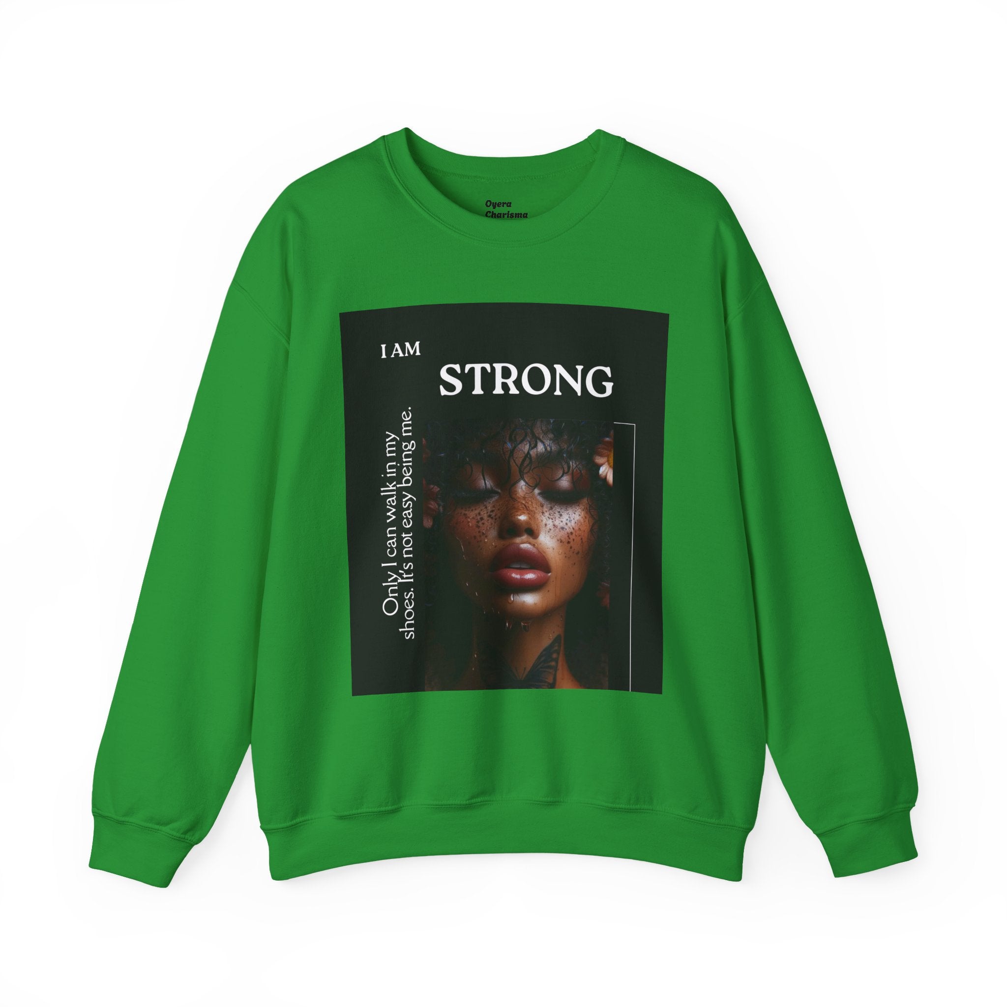 “I Am STRONG” Heavy Blend™ Crewneck