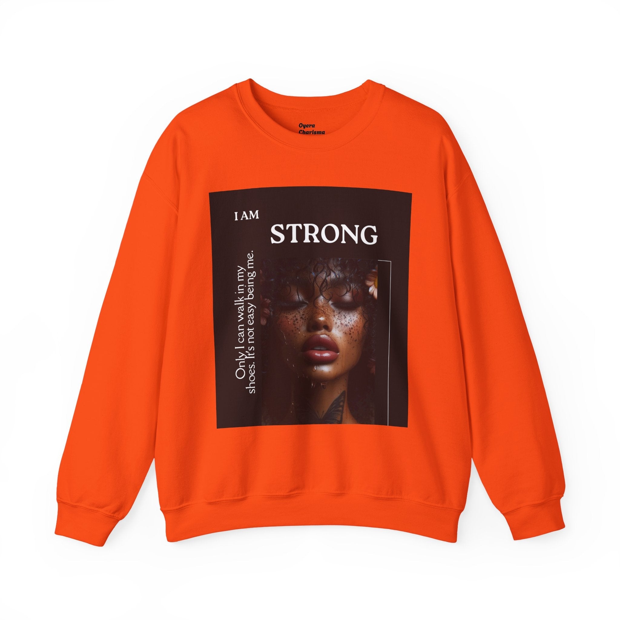 “I Am STRONG” Heavy Blend™ Crewneck