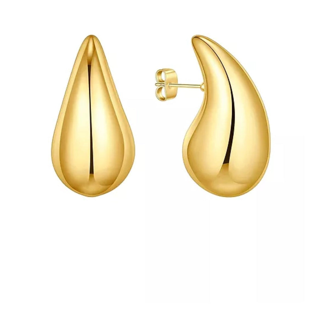 Large Teardrop Earrings