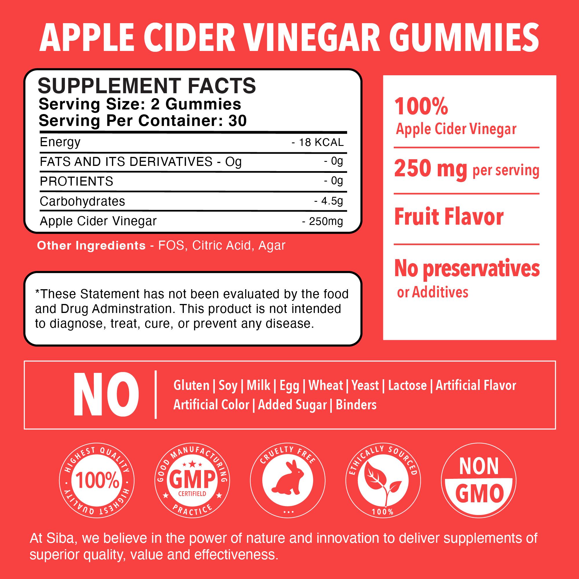 Apple Cider Vinegar Gummies