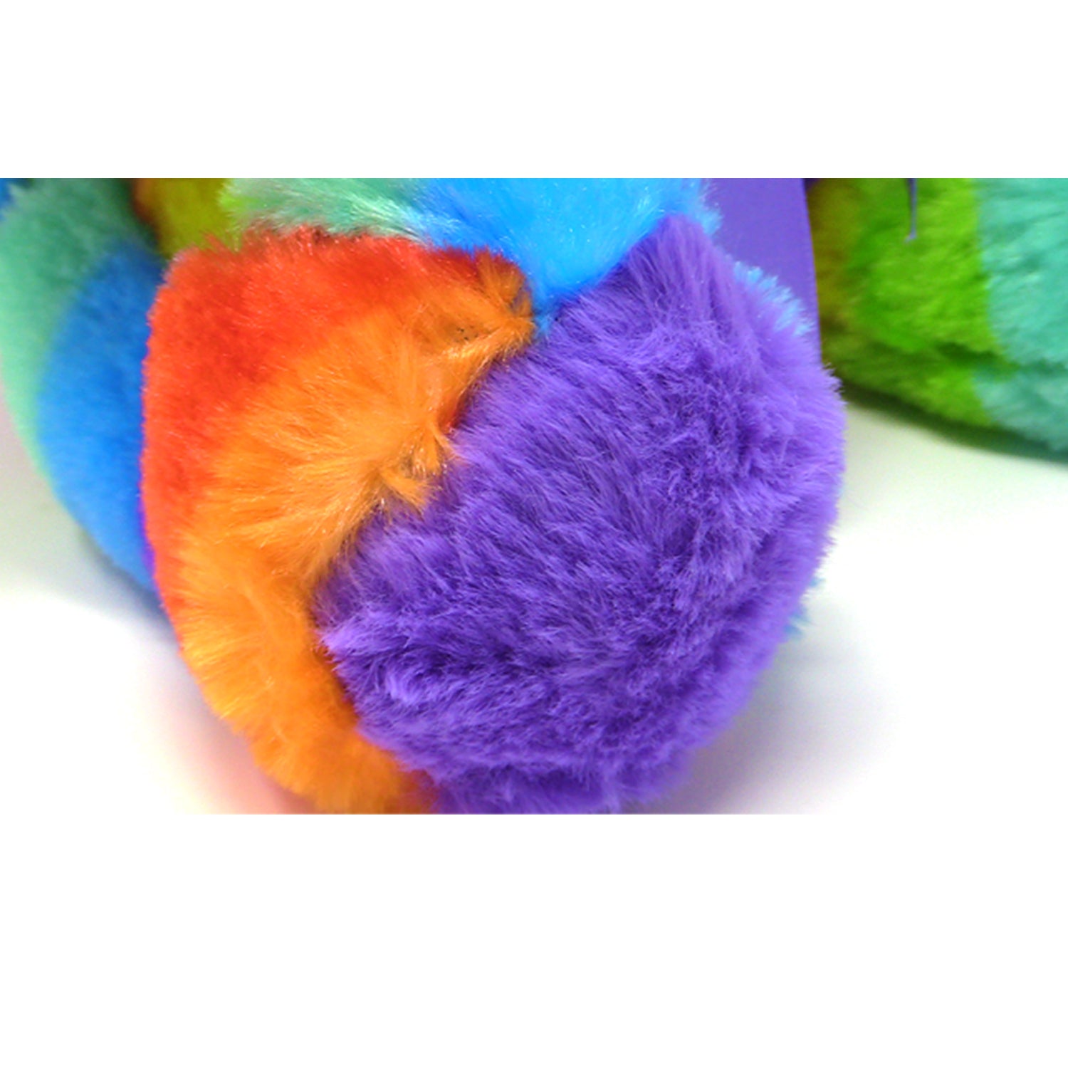 Rainbow Teddy Bear Set of 2 - Plush Stuffed Animal Cuddly Soft 12 inch
