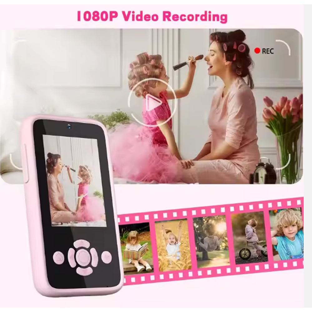 Kids Smartphone Button Camera Video Games Educational Toddler Toy