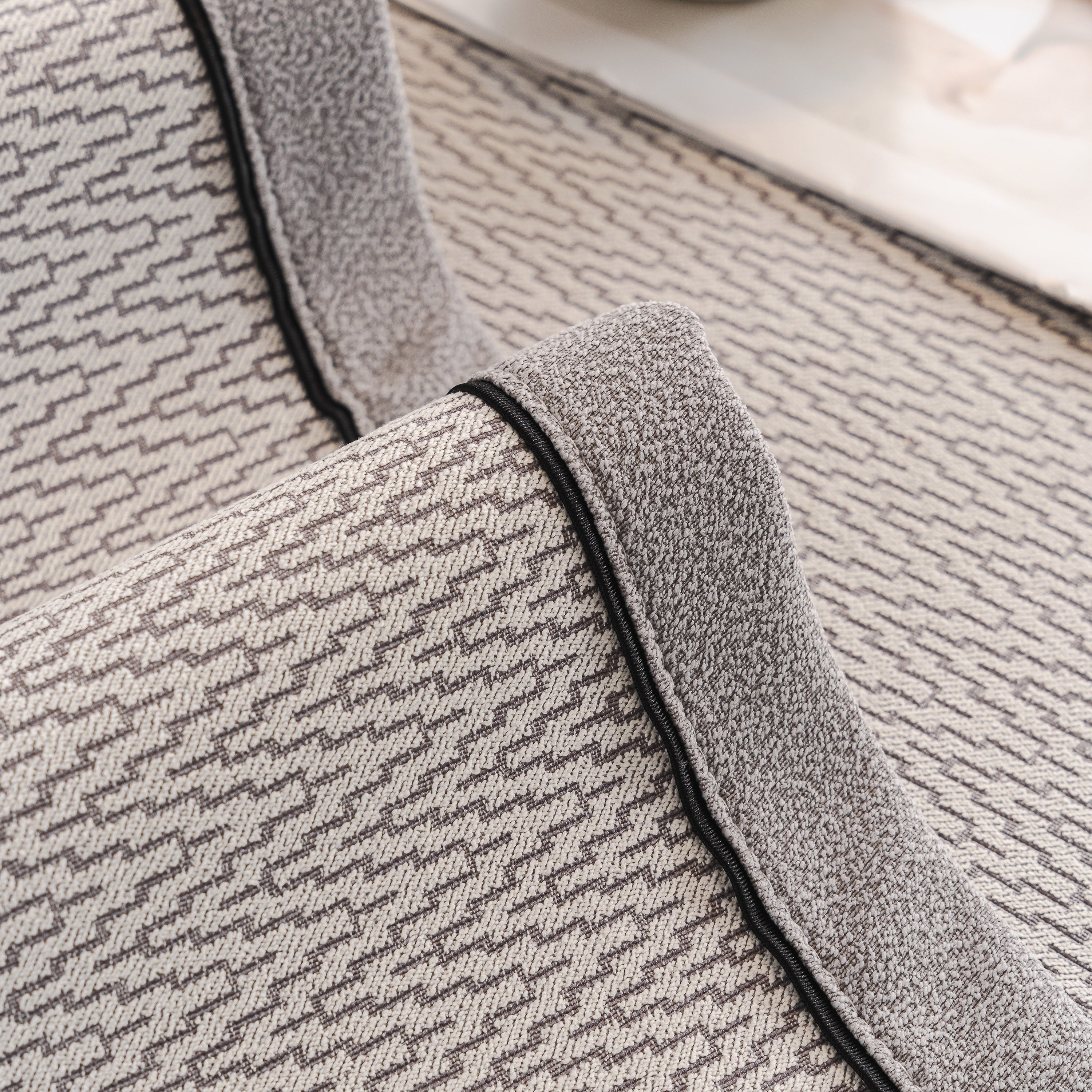 Herringbone Couch Protector for Pets, Non-Slip Washable Sectional Couch Covers