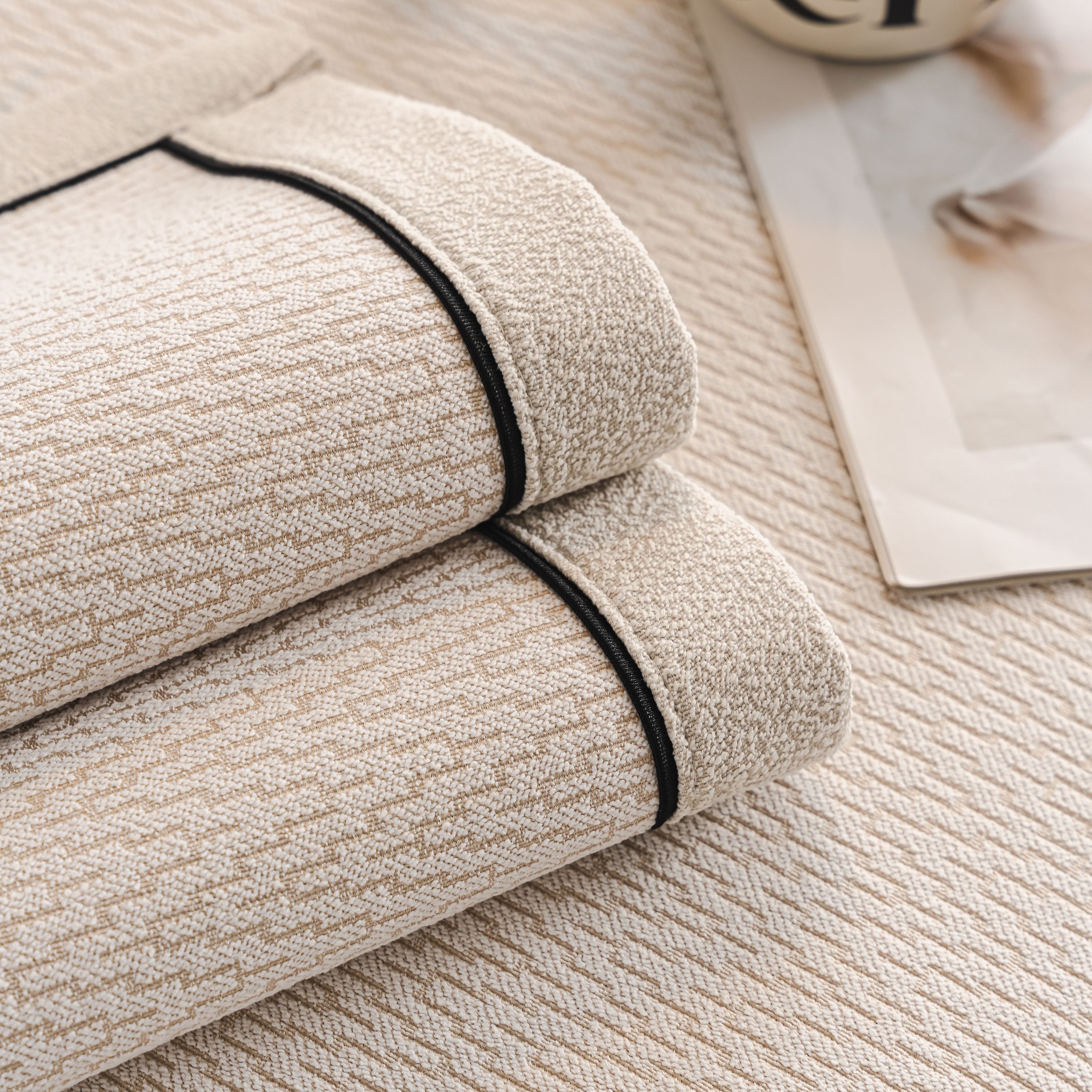 Herringbone Couch Protector for Pets, Non-Slip Washable Sectional Couch Covers