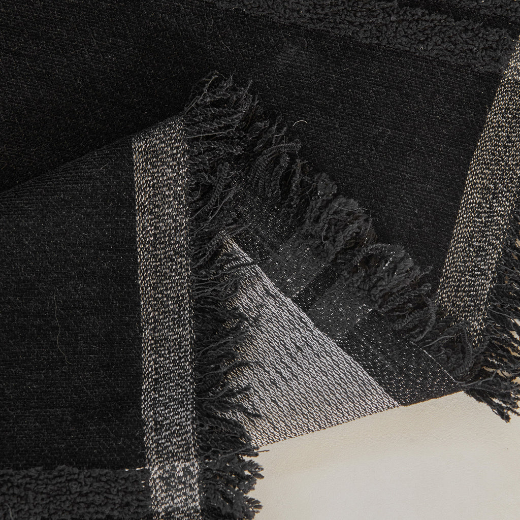 Textural Striped Chenille Sofa Covers, Boho Washable Decor Sofa Blankets Covers