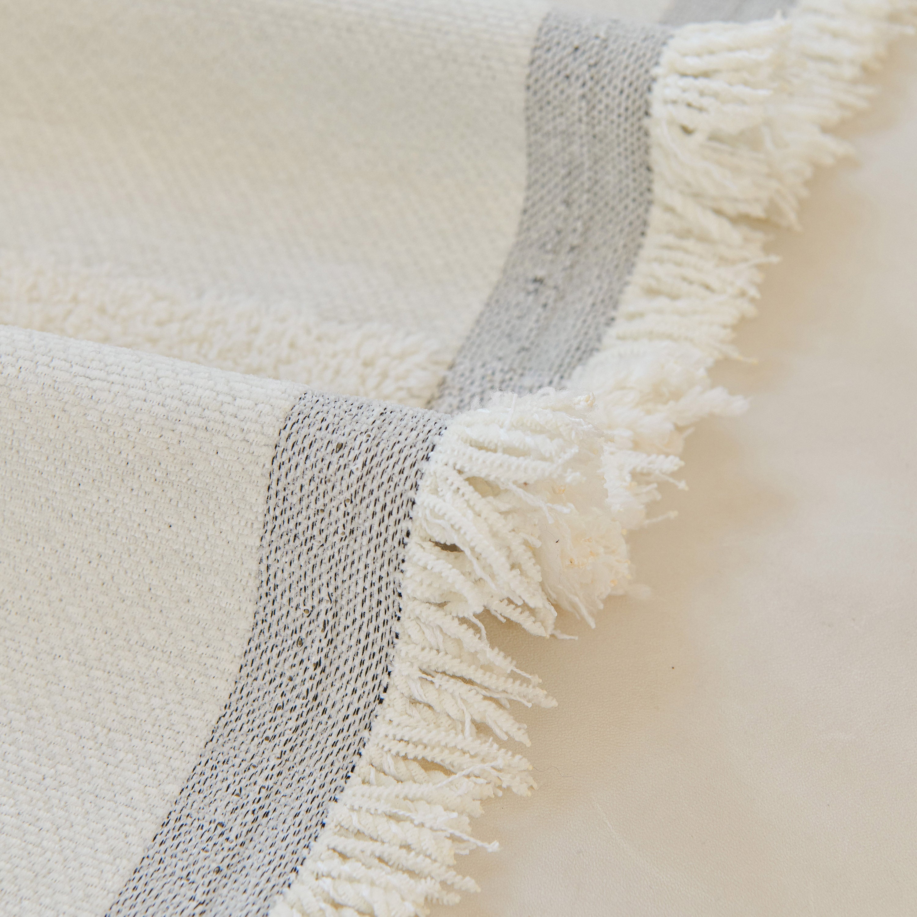 Textural Striped Chenille Sofa Covers, Boho Washable Decor Sofa Blankets Covers