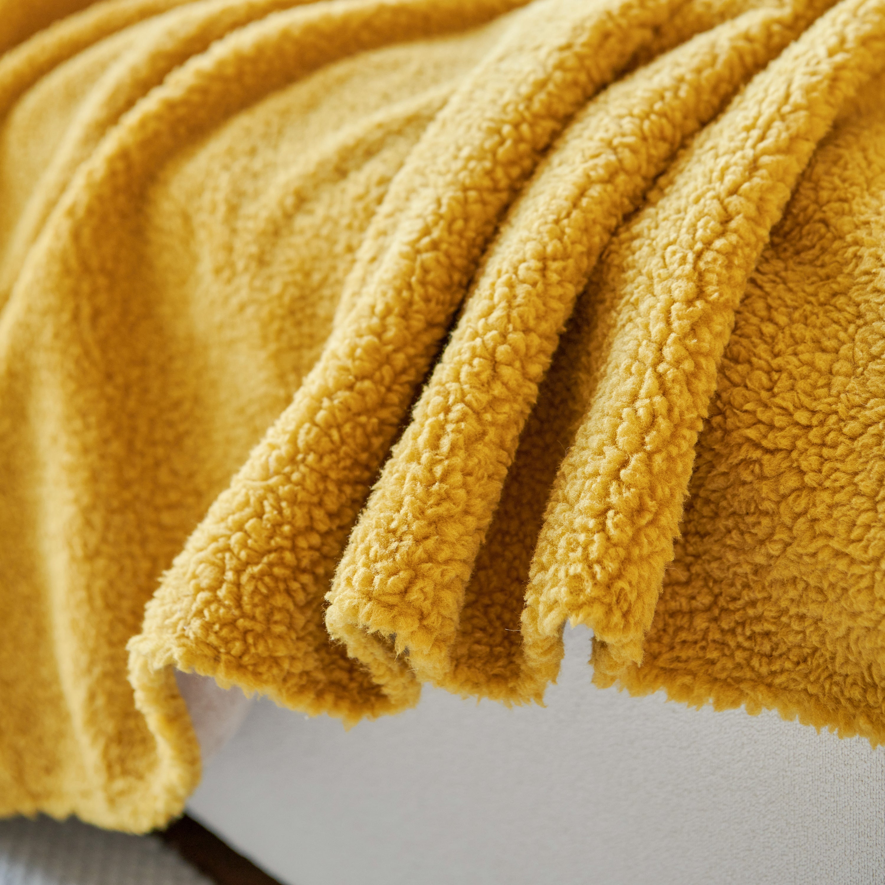 Thick Sherpa Fleece Sofa Protector Cover Stylish Durable Slipcovers for Couches and Chairs