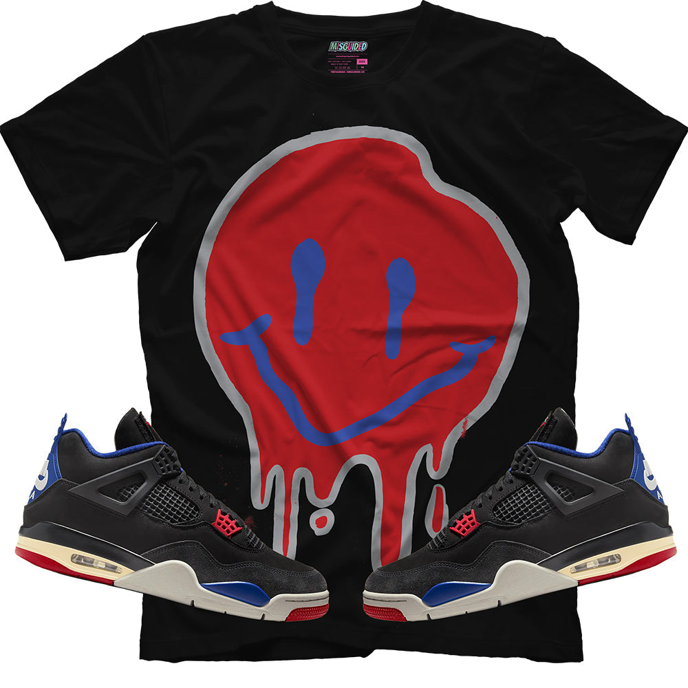 Drippy Smiley (Air Jordan 4 Rare Air) T-Shirt