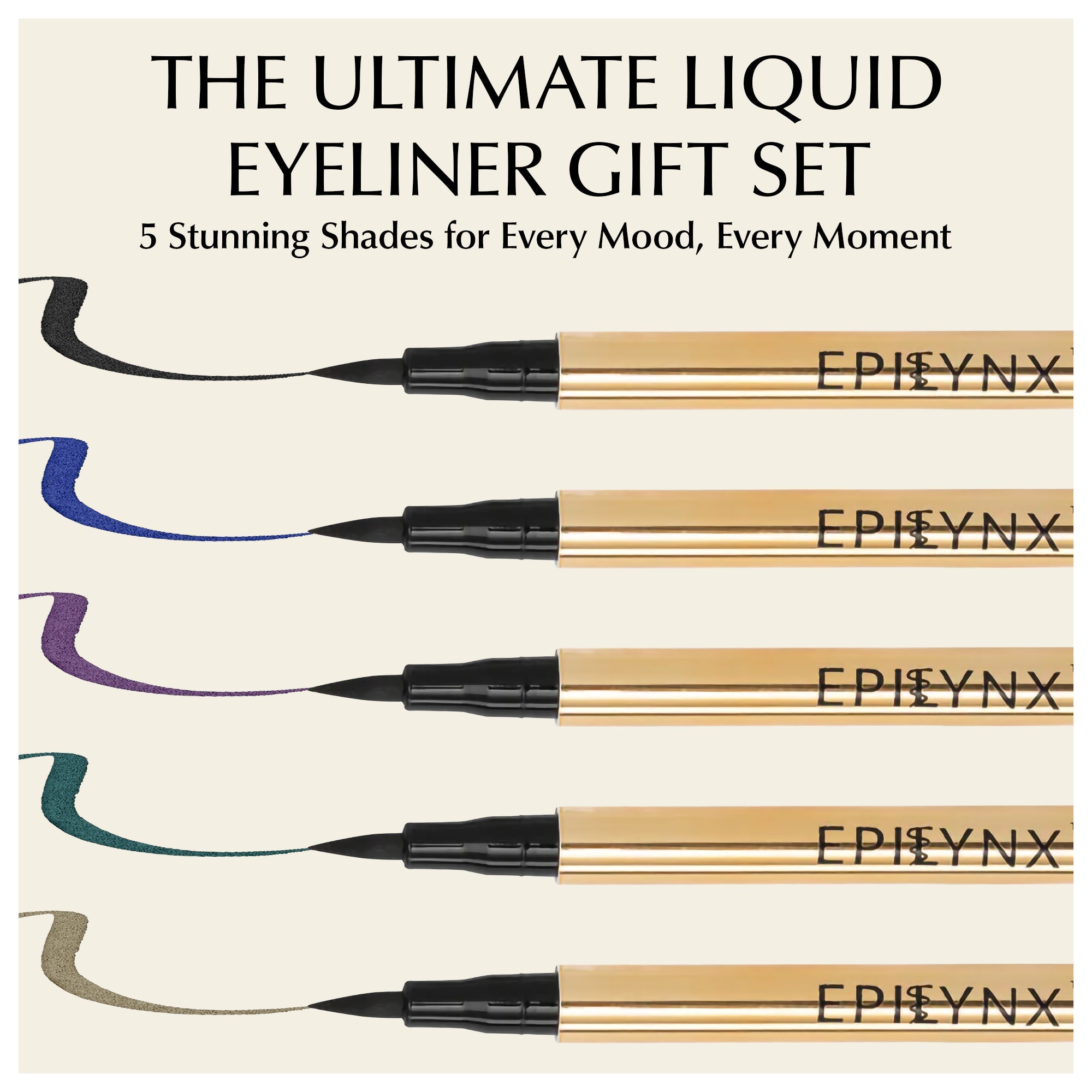 Liquid Eyeliner Pens - Non-Smudge, Waterproof