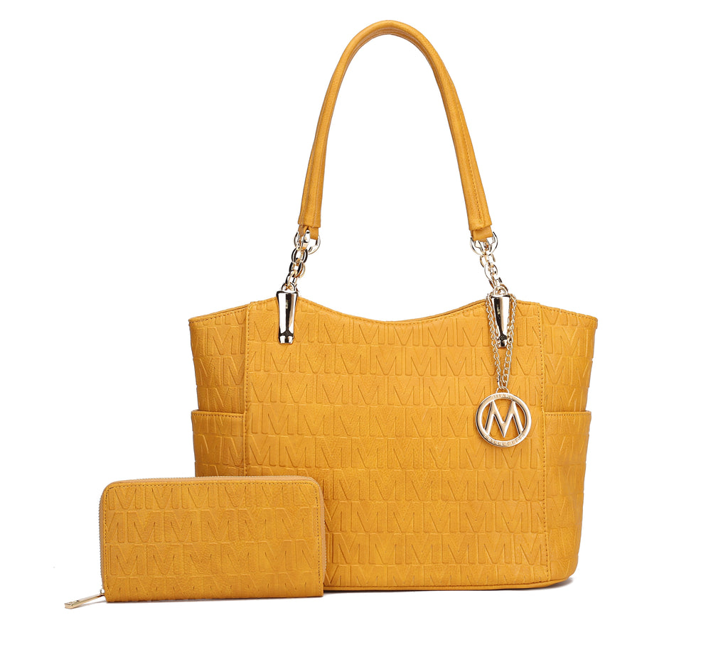 Allison Tote Bag and Wallet Set