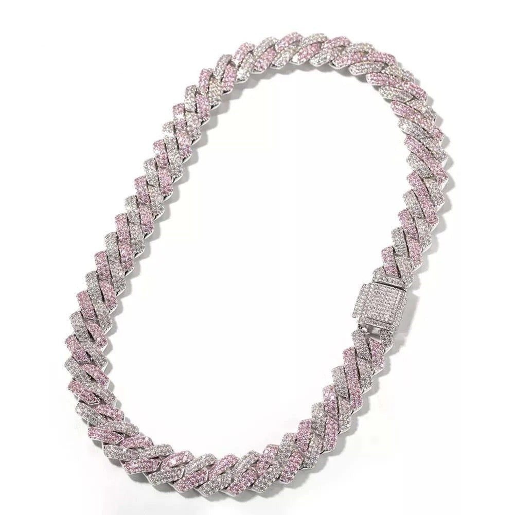 Miami Glitz Cuban Necklace| 13MM