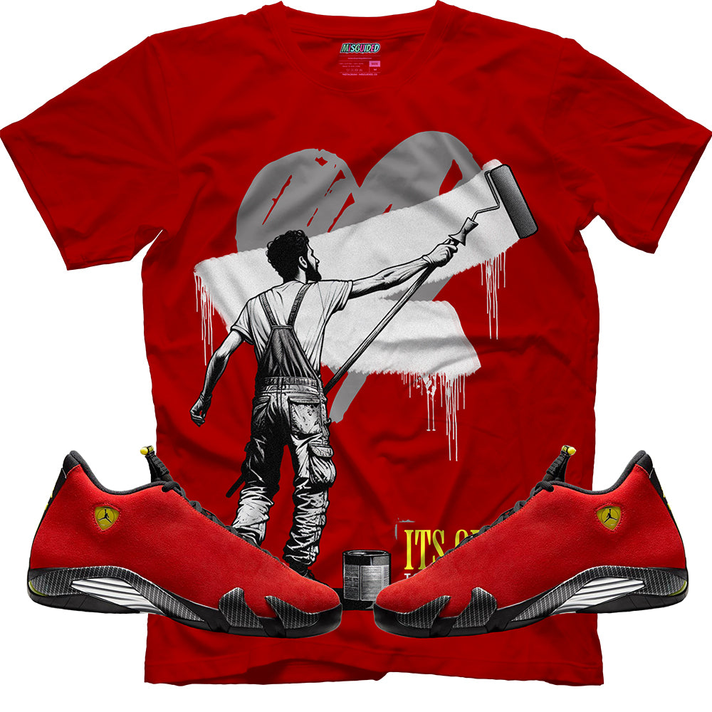 It's Okay To Start Over (Air Jordan 14 Ferrari) T-Shirt