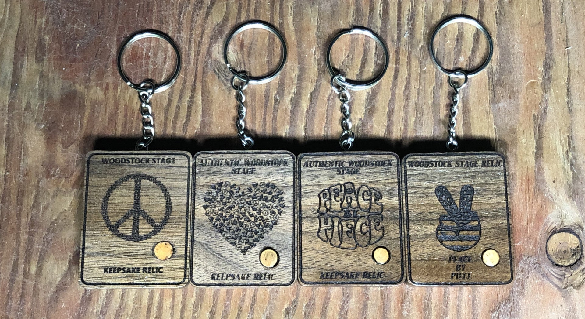 Peace of Stage Key Chains