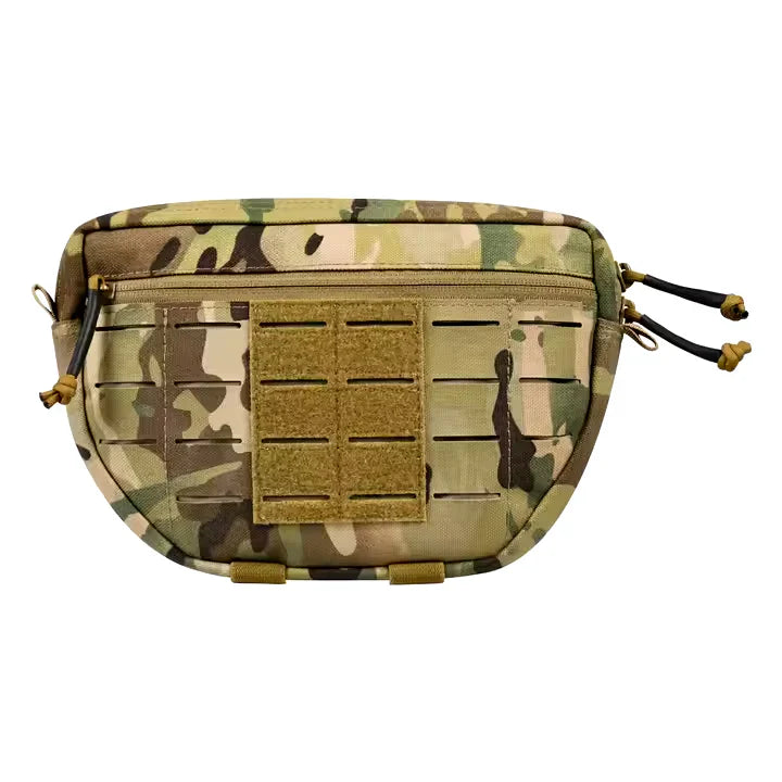 MUCTAC Tactical Drop/Dump Pouch 1000D Nylon MOLLE Utility - Multicam