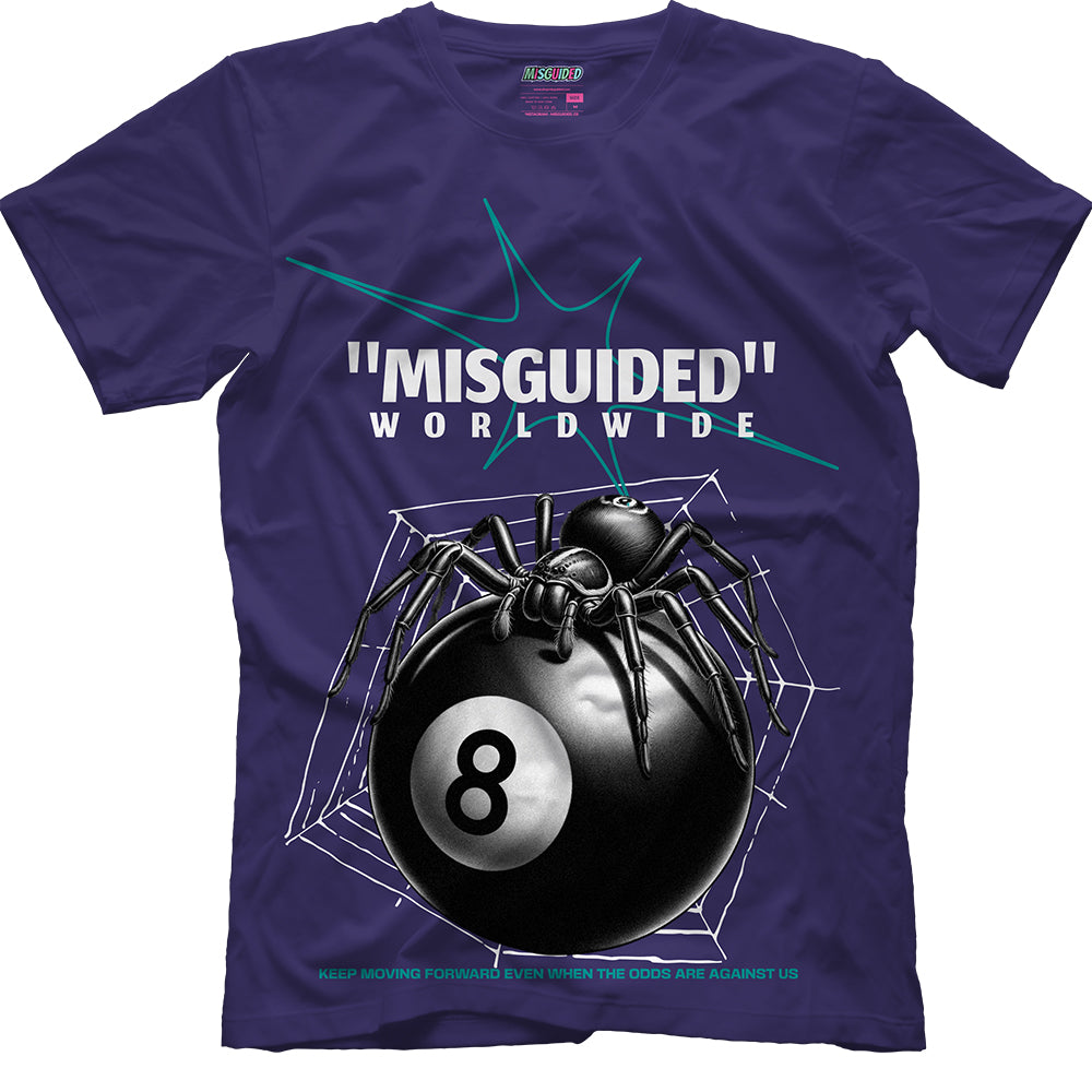 Misguided Spider (Air Jordan 5 Grape) T-Shirt