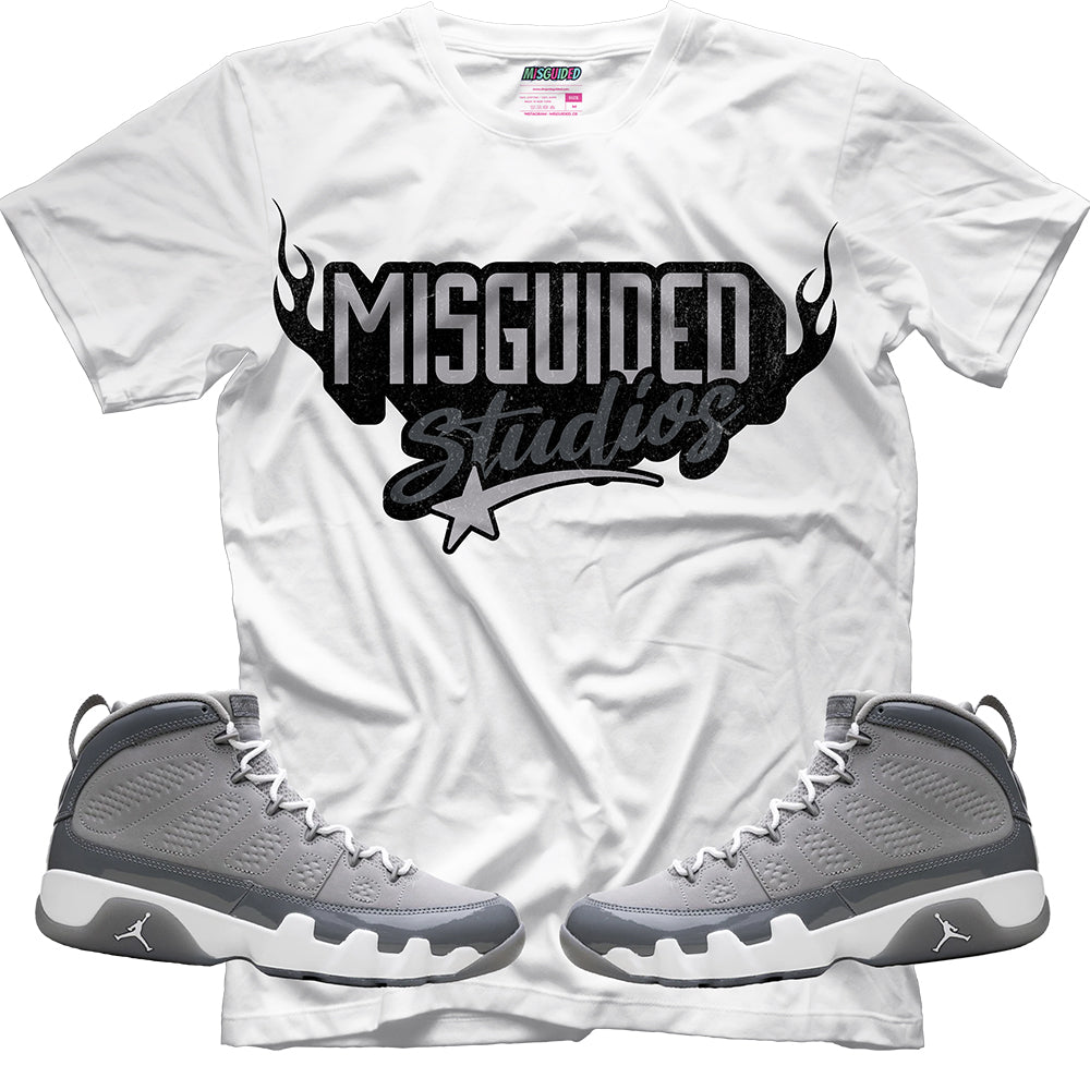 Misguided Studios (Air Jordan 9 Cool Grey) T-Shirt
