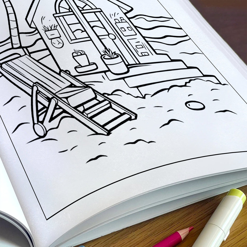Hawaii Kids Coloring Pages – 48 Cute Beach and Vacation Designs – For Kids