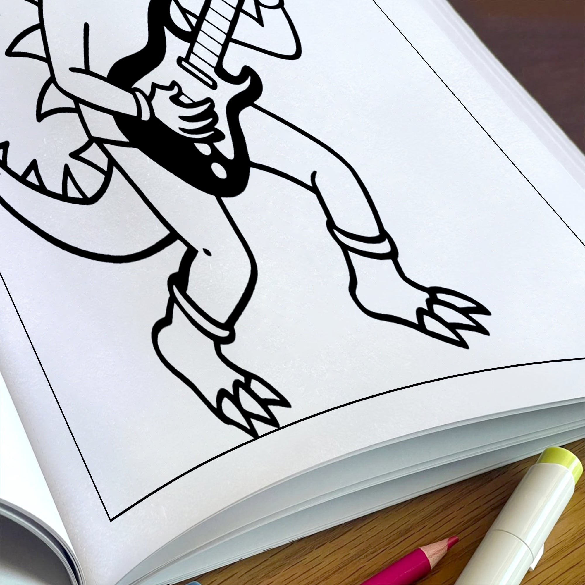 All About Dinos Coloring Pages – 48 Pages – Adorable Dino Adventures and Fun Scenes – For Kids