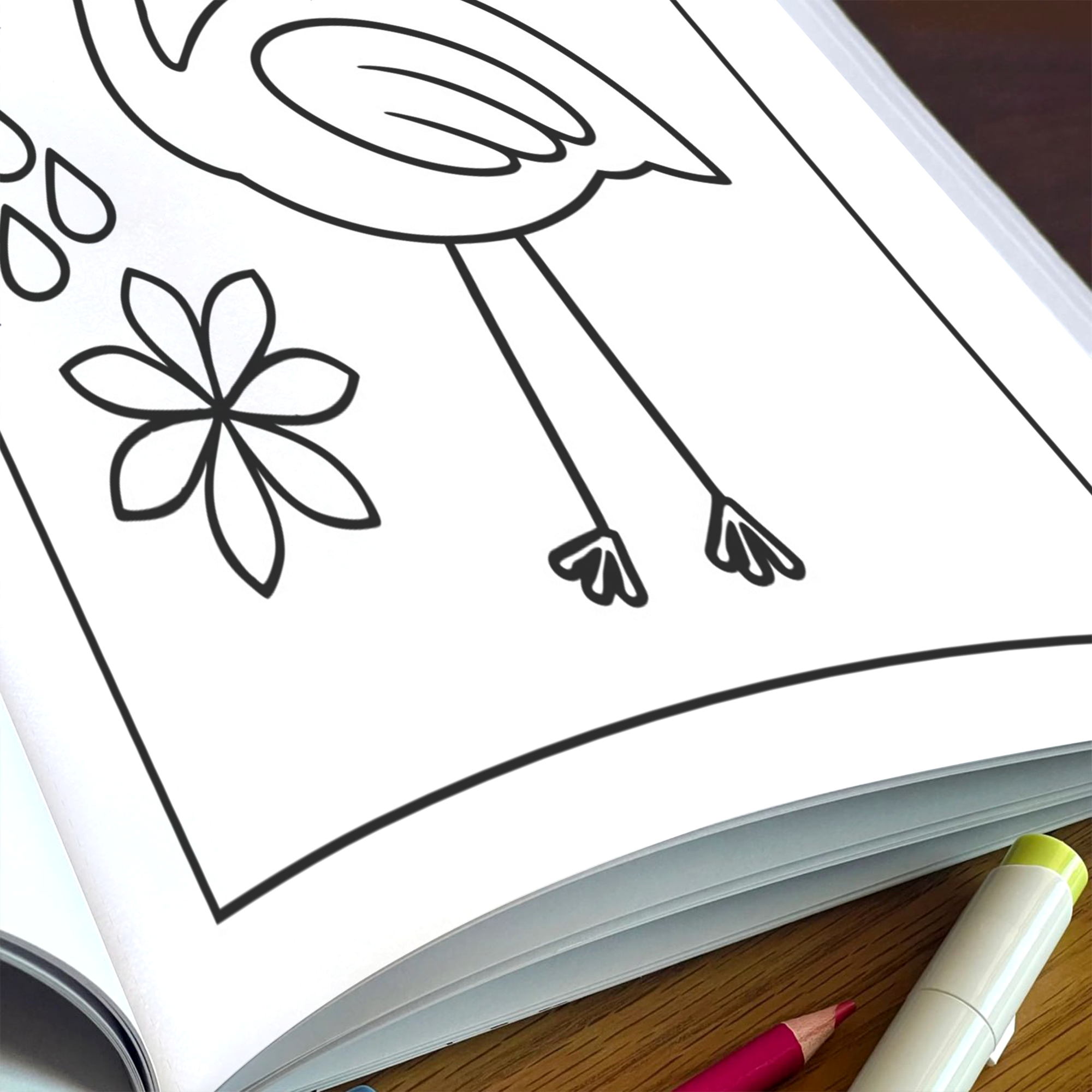 Tropical Vibes Hawaii Coloring Pages – 48 Relaxing Summer Scenes for Kids