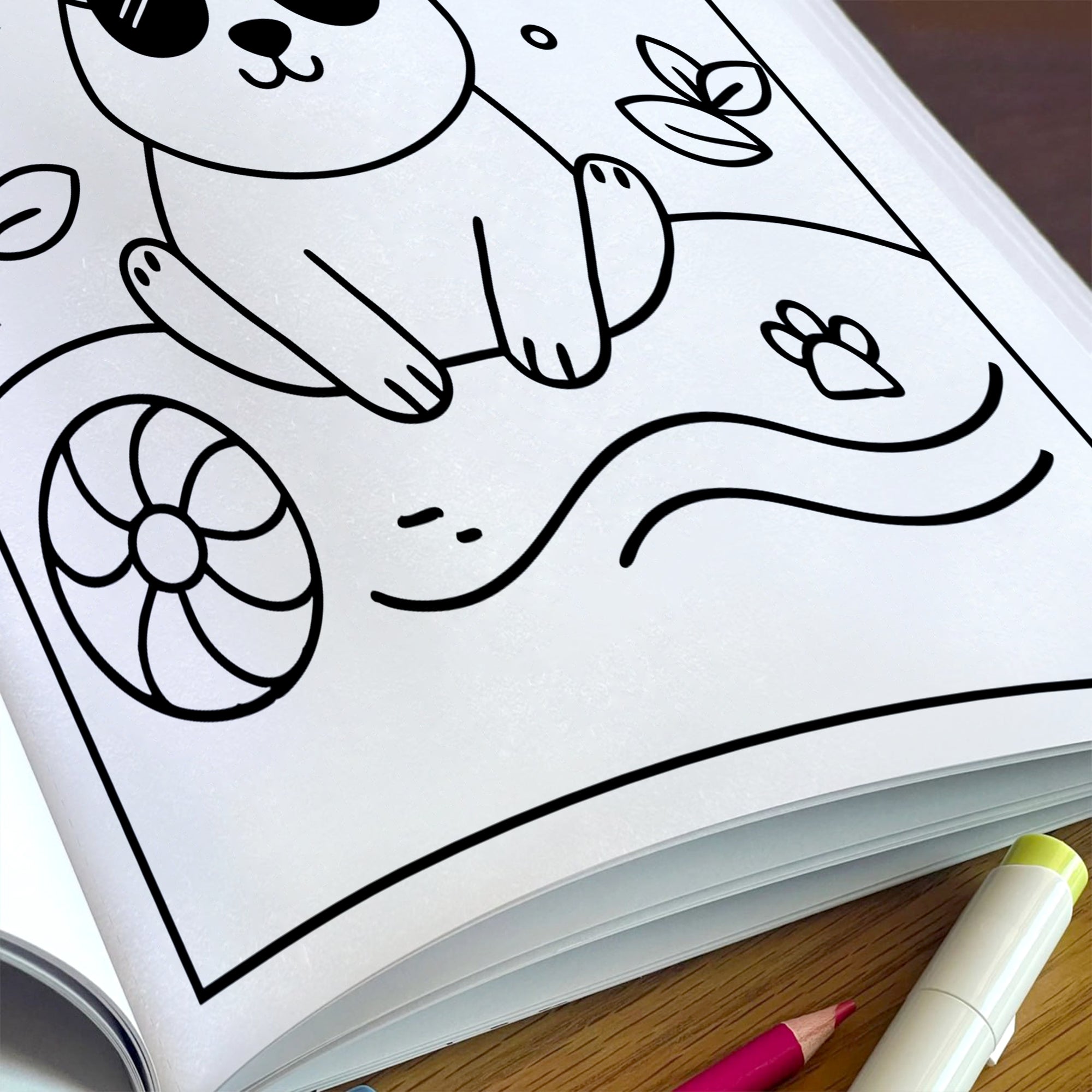 Hawaiian Fun Days Coloring Pages – 48 Cute Beach and Island Activities for Kids