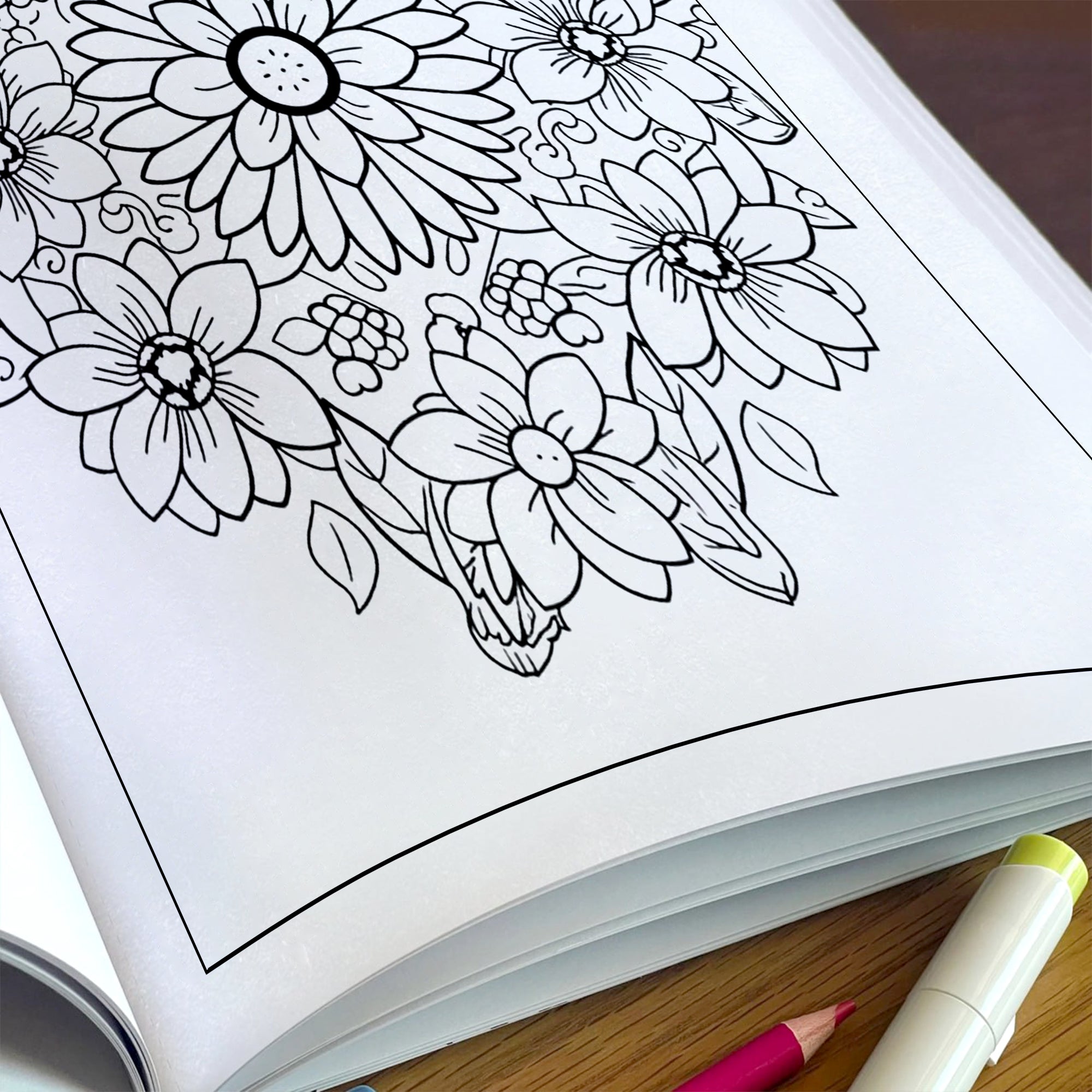 Mandala of Spring Nature Coloring Pages – 48 Pages – Botanical Mandalas, Fresh Spring Designs – For Adults
