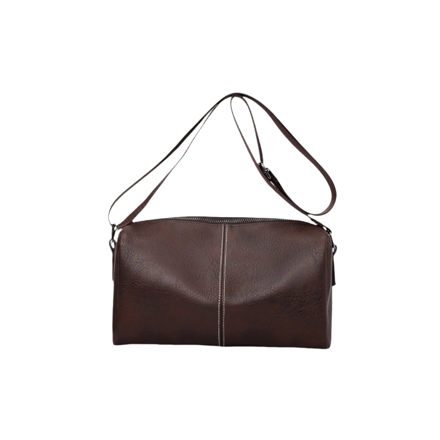 Japan Men's Portable Travel Commuter Small Shoulder Bag | New Niche Style Messenger Bag (PU Leather Crossbody Satchel)